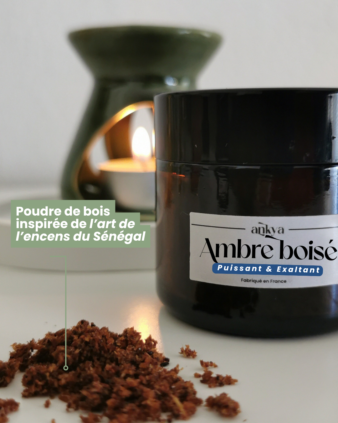 Parfum d'ambiance - Ambre boisé