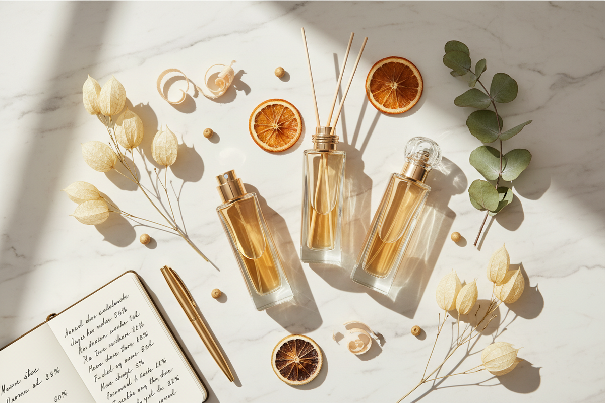 Composition des parfums d'ambiance : pourquoi la transparence est devenue essentielle