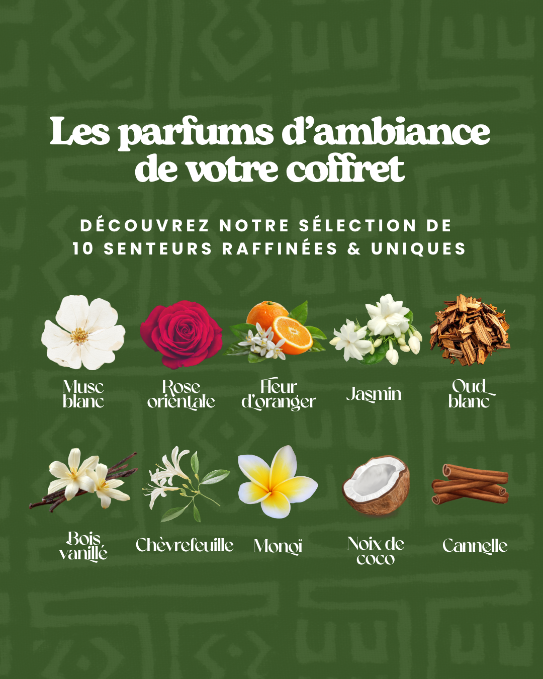 Coffret Découverte - 10 parfums d'ambiance